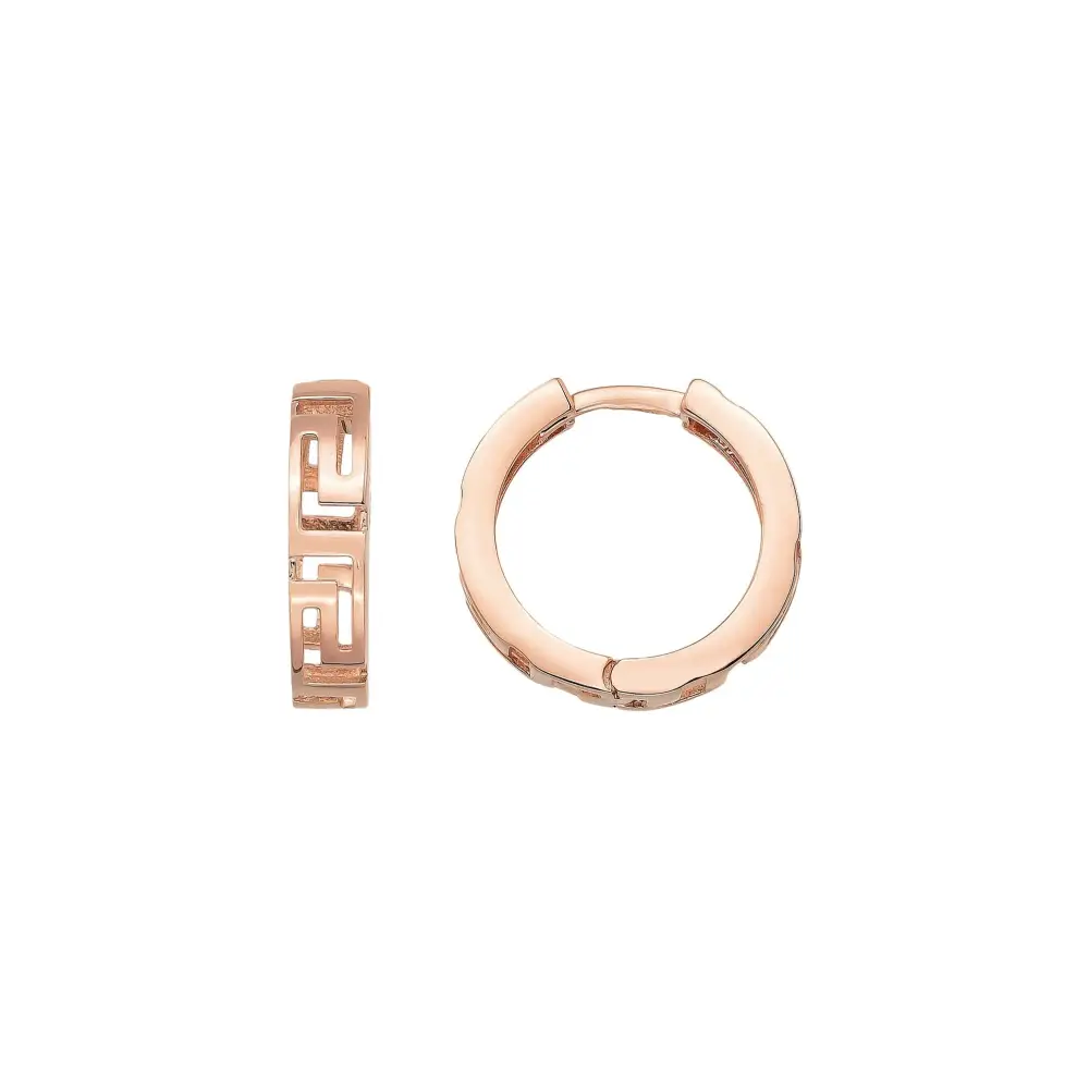 Here’s greek key earrings hoops huggie earring 14K solid gold. As a wide infinity greek key symbol huggy hoop earrings adding sophistication and sparkle to any outfit. The infinity key earring is ideal for stacking or wearing alone. Discover the luxury of our greek pattern gold and large hoop earrings gift for her birthday or anniversary ceremony. If you re looking for 14k solid gold hoop and everyday wear hoops, here is the wide greek hoops and meander earrings for yourself.