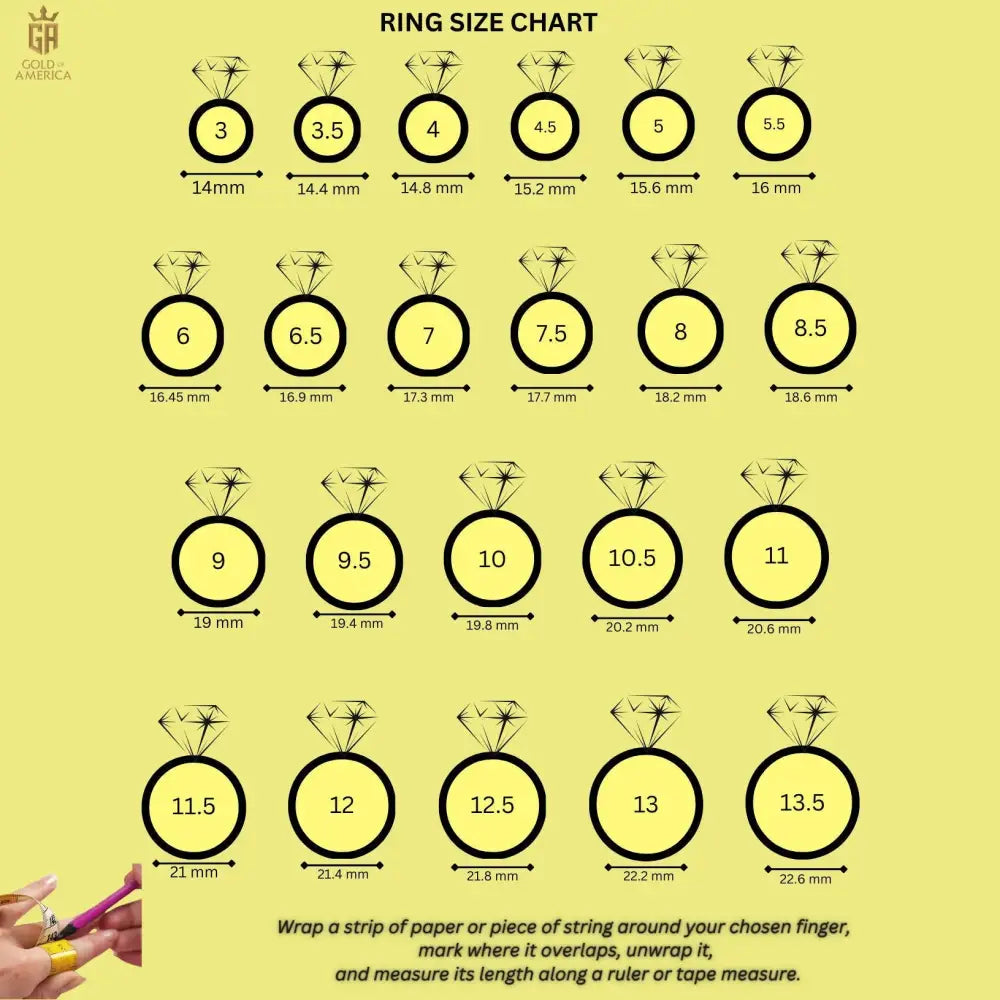 14K Solid Gold Initial Love Ring Script Love Ring - Stackable Rings