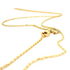14K Gold Angel Necklace CZ Stone Star Pendant Dainty Charm Necklace Jewelry for Women