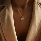 14K Gold Heart Pendant Necklace With Cz Stone Accents Elegant Gift Heart Shaped Jewelry - 10k Yellow Gold - Jewelry