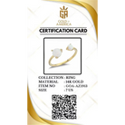 14K Handmade Double Moonstone Open Ring Adjustable Gold Band with Natural Iridescent Gemstones