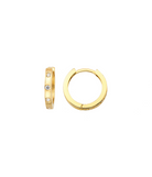 14K Solid Gold Dainty Earrings - Earrings