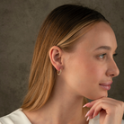 14K Solid Gold Diamond-Cut Huggie Hoop Earrings | 10.8mm & 13.5mm Hoops for Women - Hoop Earrings