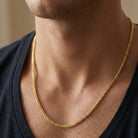 14K Solid Gold Franco Chain 1.15mm 18 inch Square Box Link Necklace Sturdy Pendant Chain Real Italian Gold Chain