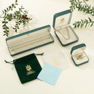 14K Solid Gold Greek Key Ring 3mm Meander Band