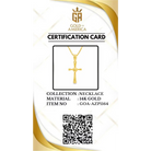 14K Solid Gold Heart Cross Necklace Polished Christian Pendant Faith Love Charm Religious Gift for Her Wife Mom