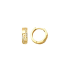 14K Solid Gold Huggies Dainty Earring - Earrings