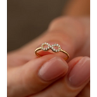 14k Solid Gold Infinity Ring - Rings
