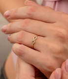 14k Solid Gold Infinity Ring - Rings