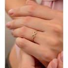 14k Solid Gold Infinity Ring - Rings