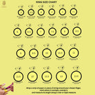 14K Solid Gold Initial Mobius CZ Ring - Stackable Rings