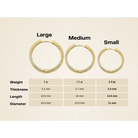14K Solid Gold Ribbed Huggie Hoop Earrings | Mini Round Sleeper Hoops for Everyday Stacking - Hoop Earrings