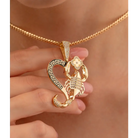 14k Solid Gold Scorpion Pendant Charm - Pendants