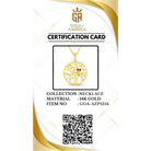 14K Solid Gold Tree of Life Necklace Wisdom Owl Pendant Charm Gift Family Tree Jewelry Nature Lover Gift for Her