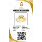 14K Solid Gold Tree of Life Ring Multicolored Gemstones Handmade Jewelry Nature-Inspired Design