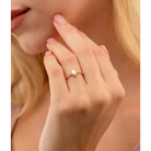 14K Solid Gold Twisted Ring - Rings