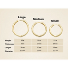 Braided Earrings Huggie Hoop Earrings 14K Solid Gold Ribbed Hoop Earring Three Type of 11.5 mm 13 mm and 15.5 mm