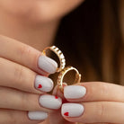 Handcrafted 14K Gold Pyramid Huggie Hoops Geometric Jewelry for Women - Hoop Earrings