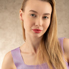 Handcrafted 14K Gold Pyramid Huggie Hoops Geometric Jewelry for Women - Hoop Earrings